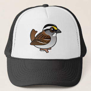 Gorra De Camionero gorrión Blanco-throated