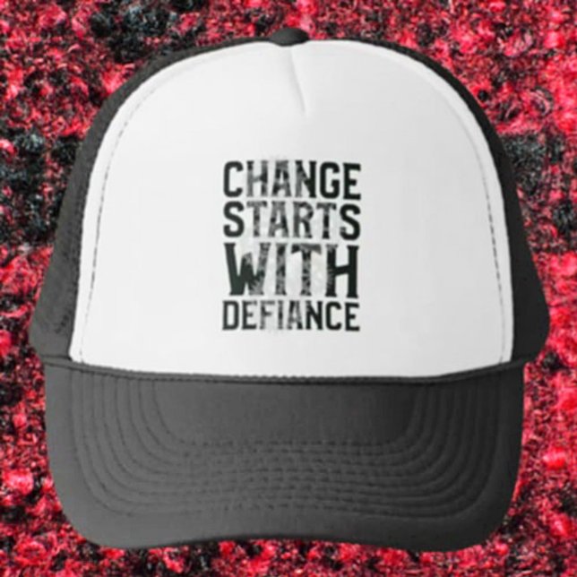 Gorra De Camionero Gorrita Cambia Comienza Con Desafío (Subido por el creador)