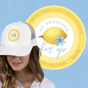 Gorra De Camionero Gorrita de camionero Limón La Apretó
