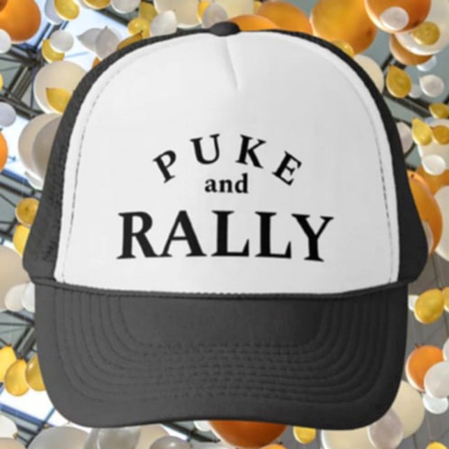 Gorra De Camionero Gorrita de Camionero Puke and Rally – Declaración  (Subido por el creador)