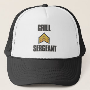 Gorra De Camionero Gorrita de verano para barbacoa del sargento de la