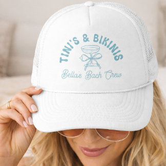 Gorra De Camionero Gorrita Trucker Tinis & Bikinis | Despedida de Sol