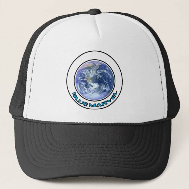 Gorra De Camionero Gorrito BLUE MARVEL (Anverso)