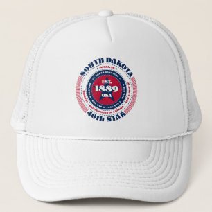 Gorra De Camionero Gorrito de camionero patriótico con datos sobre Da