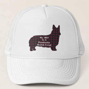 Gorra De Camionero Gorrito de Corgi Galés de Pembroke Amigo Fiel