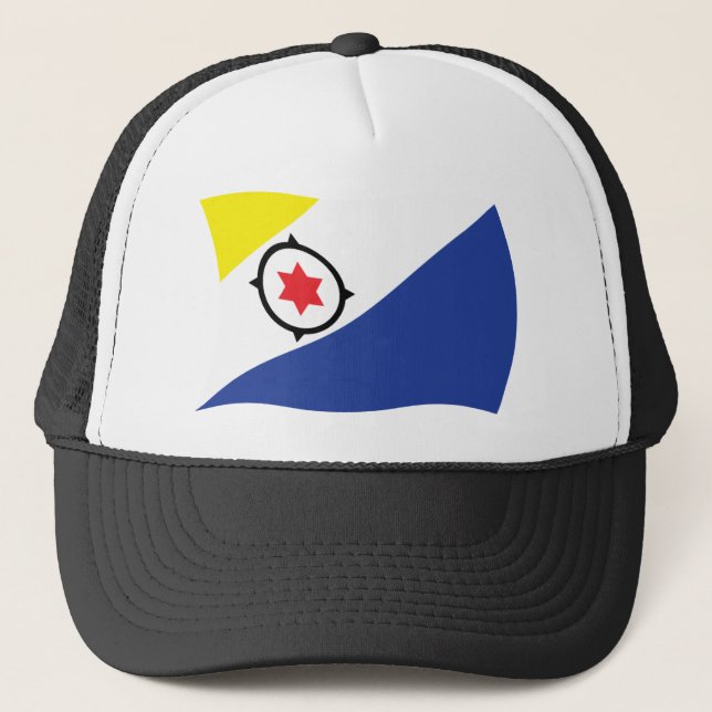 Gorra De Camionero Gorrito de la bandera de Bonaire (Anverso)