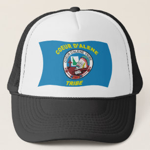 Gorra De Camionero Gorrito de la bandera de Coeur d'Alene