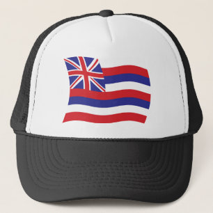 Gorra De Camionero Gorrito de la bandera de Hawái