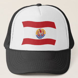 Gorra De Camionero Gorrito de la bandera de la Polinesia Francesa