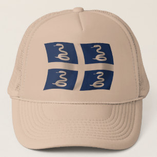 Gorra De Camionero Gorrito de la bandera de Martinica