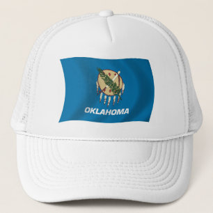 Gorra De Camionero Gorrito de la bandera de Oklahoma