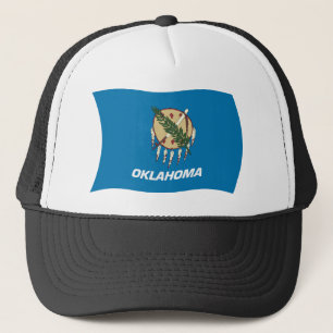Gorra De Camionero Gorrito de la bandera de Oklahoma