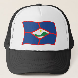 Gorra De Camionero Gorrito de la bandera de Sint Eustatius