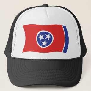 Gorra De Camionero Gorrito de la bandera de Tennessee