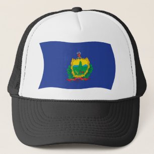 Gorra De Camionero Gorrito de la bandera de Vermont