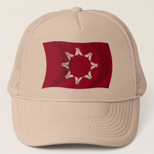 Gorra De Camionero Gorrito de la Bandera Oglala Lakota