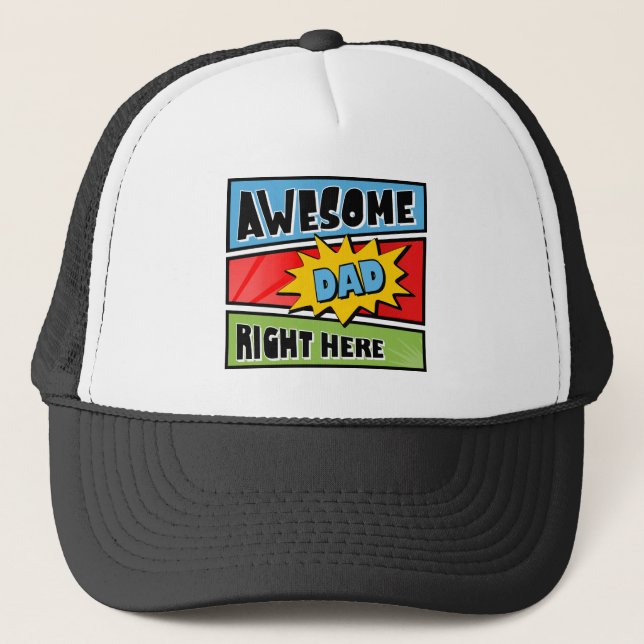 Gorra De Camionero Gorrito de Papá Impresionante (Anverso)