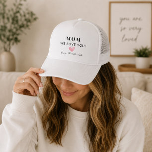 Gorra De Camionero Gorrito de regalo personalizado Mamá Te Amamos