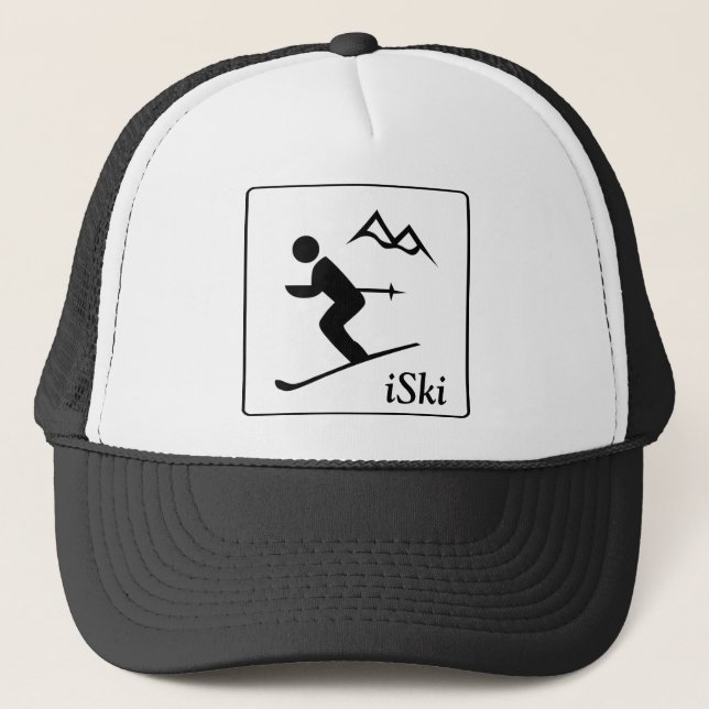Gorra De Camionero Gorrito iSki (Anverso)