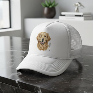 Gorra De Camionero Gorrito Personalizado con Retrato de Mascota Perso