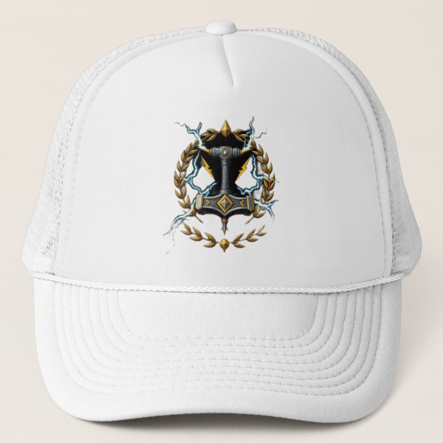 Gorra De Camionero „Götterwerkzeuge – Die Ausrüstung der Mächte“ (Anverso)