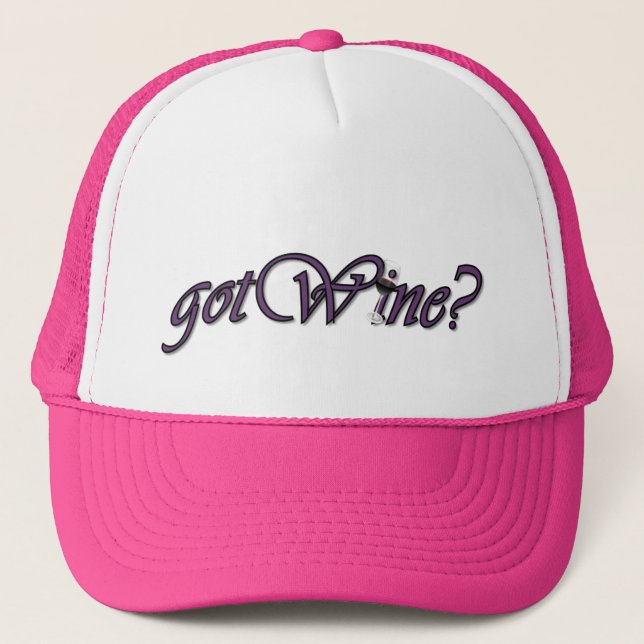Gorra De Camionero gotWine (Anverso)
