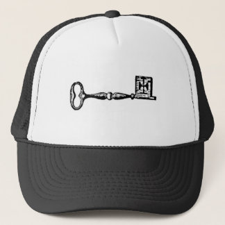 Gorra De Camionero Grabado antiguo de la llave maestra