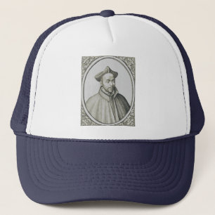 Gorra De Camionero Grabado de San Ignacio de Loyola Arte Antiguo