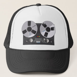 Gorra De Camionero Grabador de grabaciones de cinta