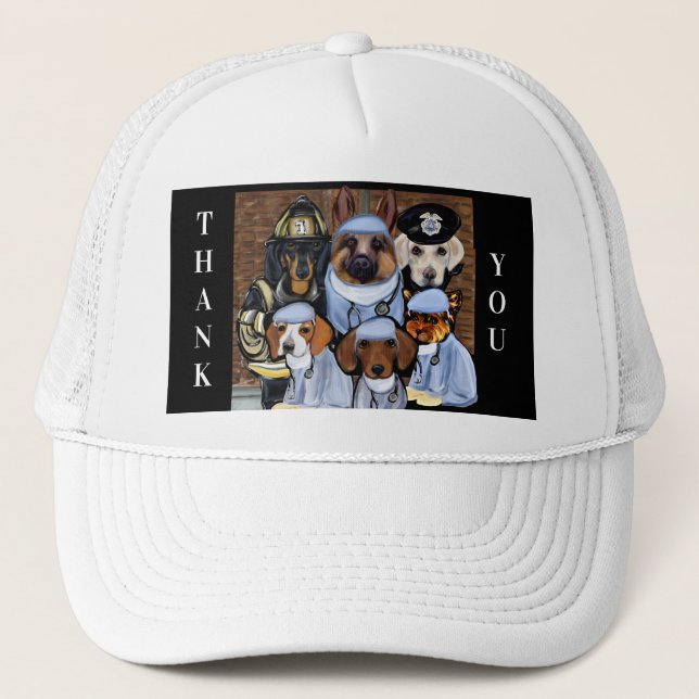 GORRA DE CAMIONERO GRACIAS (Anverso)