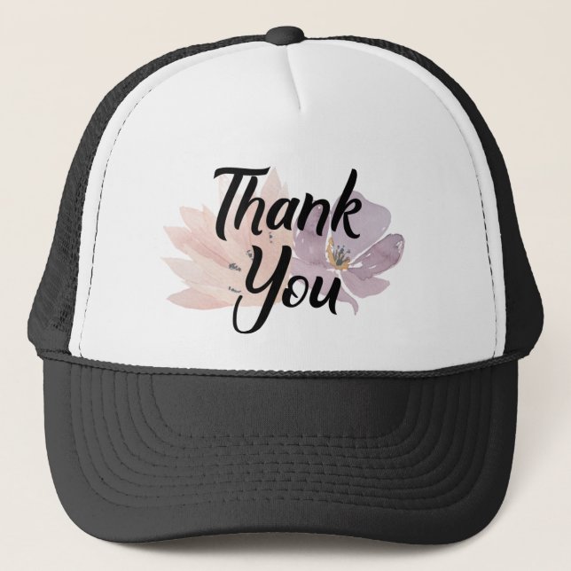 Gorra De Camionero Gracias a Trendy Floral (Anverso)