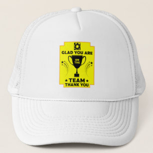 Gorra De Camionero Gracias al equipo corporativo