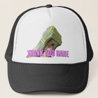 Gorra De Camionero Gracias bebé con el DINERO