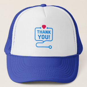 Gorra De Camionero Gracias Estetioscopio cardíaco