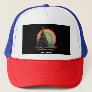 Gorra De Camionero Gracias por ayudarme a brillar por su gratitud