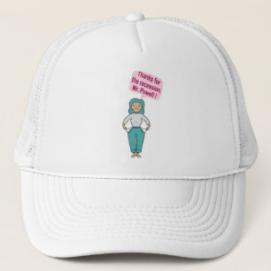 Gorra De Camionero Gracias por la recesión, Sr. Powell