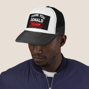 GORRA DE CAMIONERO GRACIAS TRUMP 2020