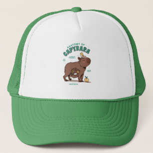Gorra De Camionero Graciosa anatomía de Capybara