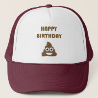 Graciosa Emoji de poop, Fiesta de cumpleaños feliz