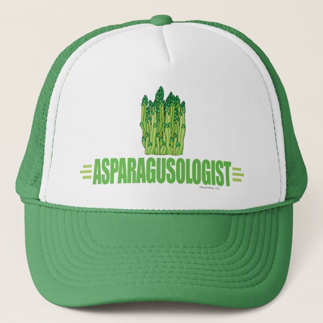 Gorra De Camionero Gracioso Asparagus (Anverso)