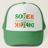 Gracioso borrachín sobrio Día de San Patricio