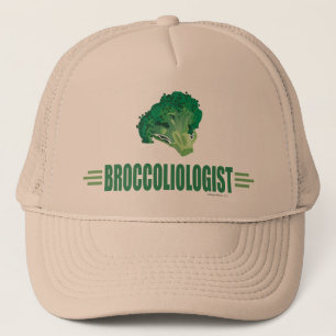 Gorra De Camionero Gracioso brócoli