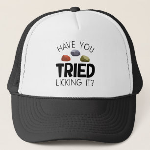 Gorra De Camionero Gracioso Geólogo Lapidary Collector Rockhound