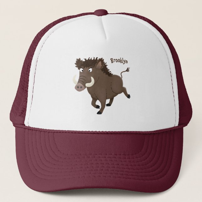 Gorra De Camionero Gracioso ilustracion de personalizado de afeitar d (Anverso)