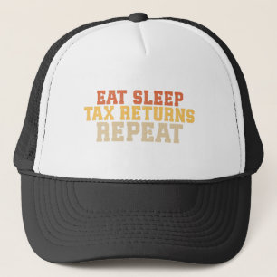 Gorra De Camionero Gracioso impuesto por temporada de impuestos
