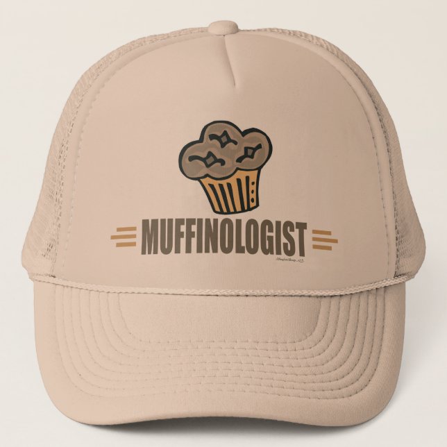 Gorra De Camionero Gracioso Muffin (Anverso)
