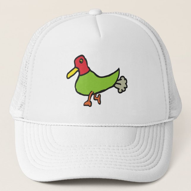 Gorra De Camionero Gracioso pato (Anverso)