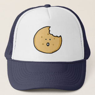 Gorra De Camionero Gracioso Personalizado de cookies con Bite