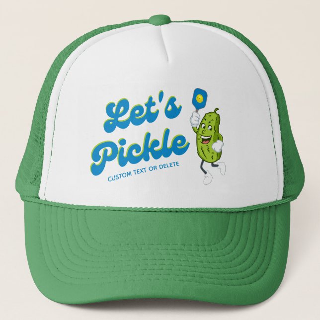 Gorra De Camionero Gracioso Personalizado de pelota de rosca (Anverso)