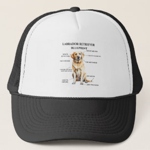 Gorra De Camionero Gracioso plan de recuperación de Labrador